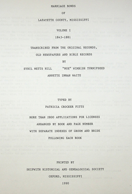 title page